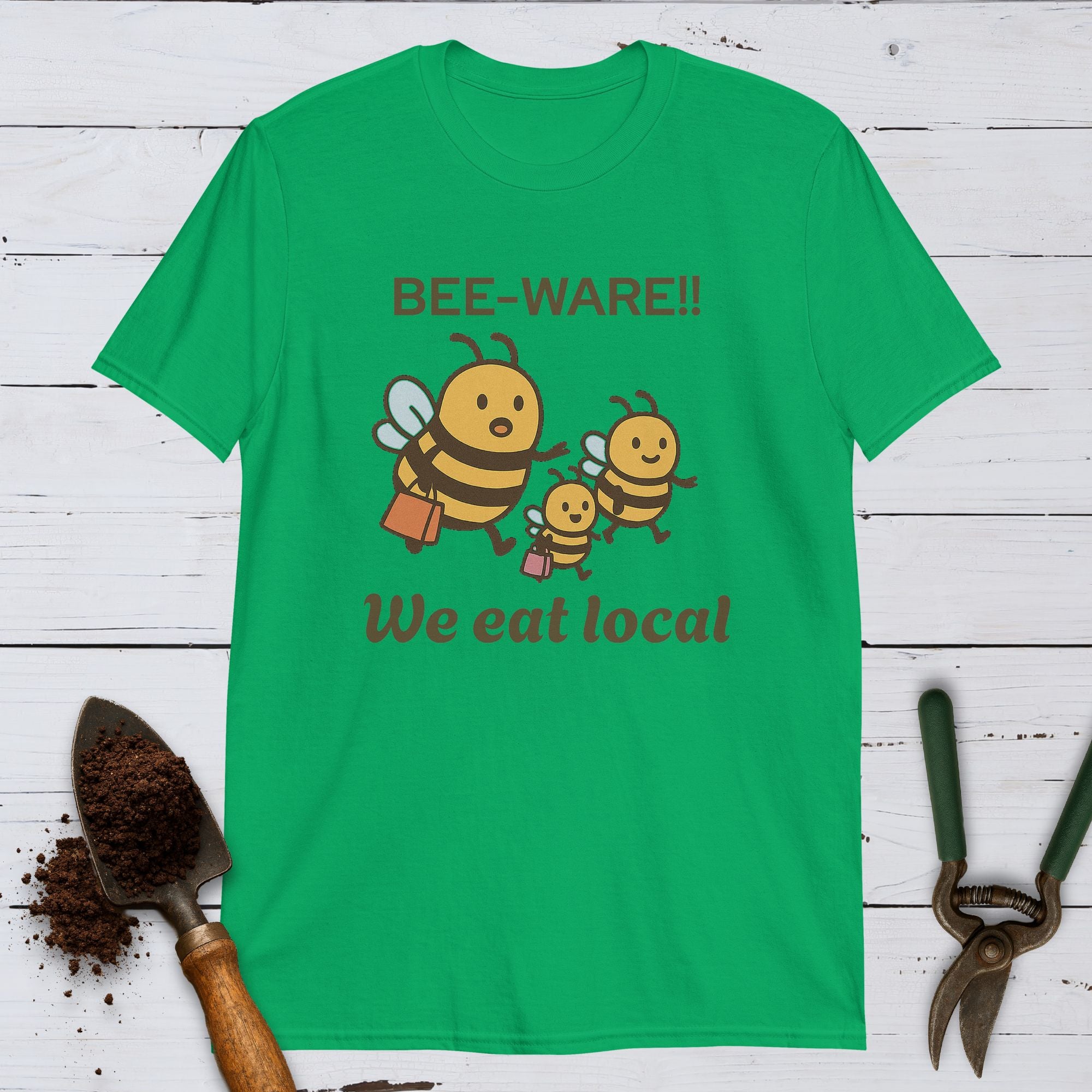 BEE-WARE Eating Local Softstyle Tee