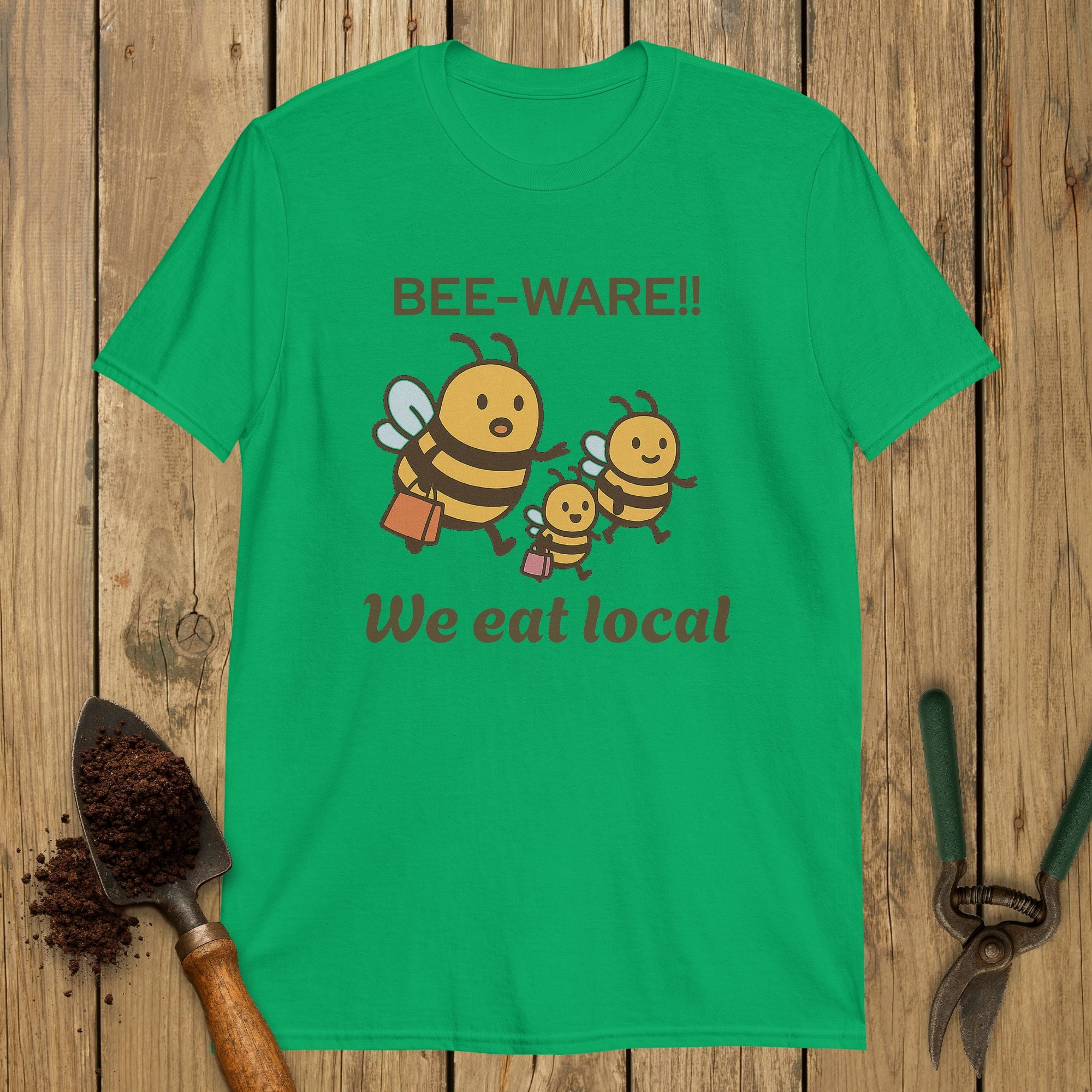 BEE-WARE Eating Local Softstyle Tee