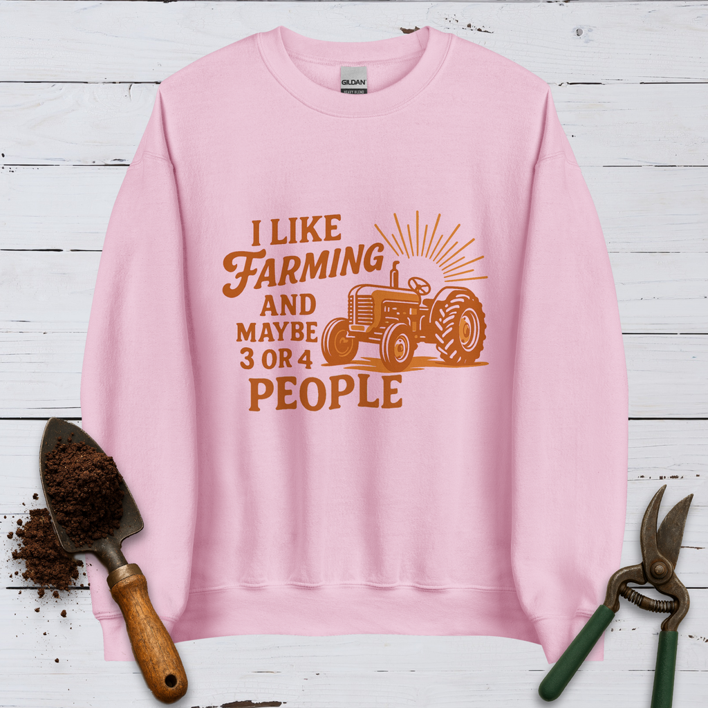 Likes Farming & Maybe People Sweatshirt