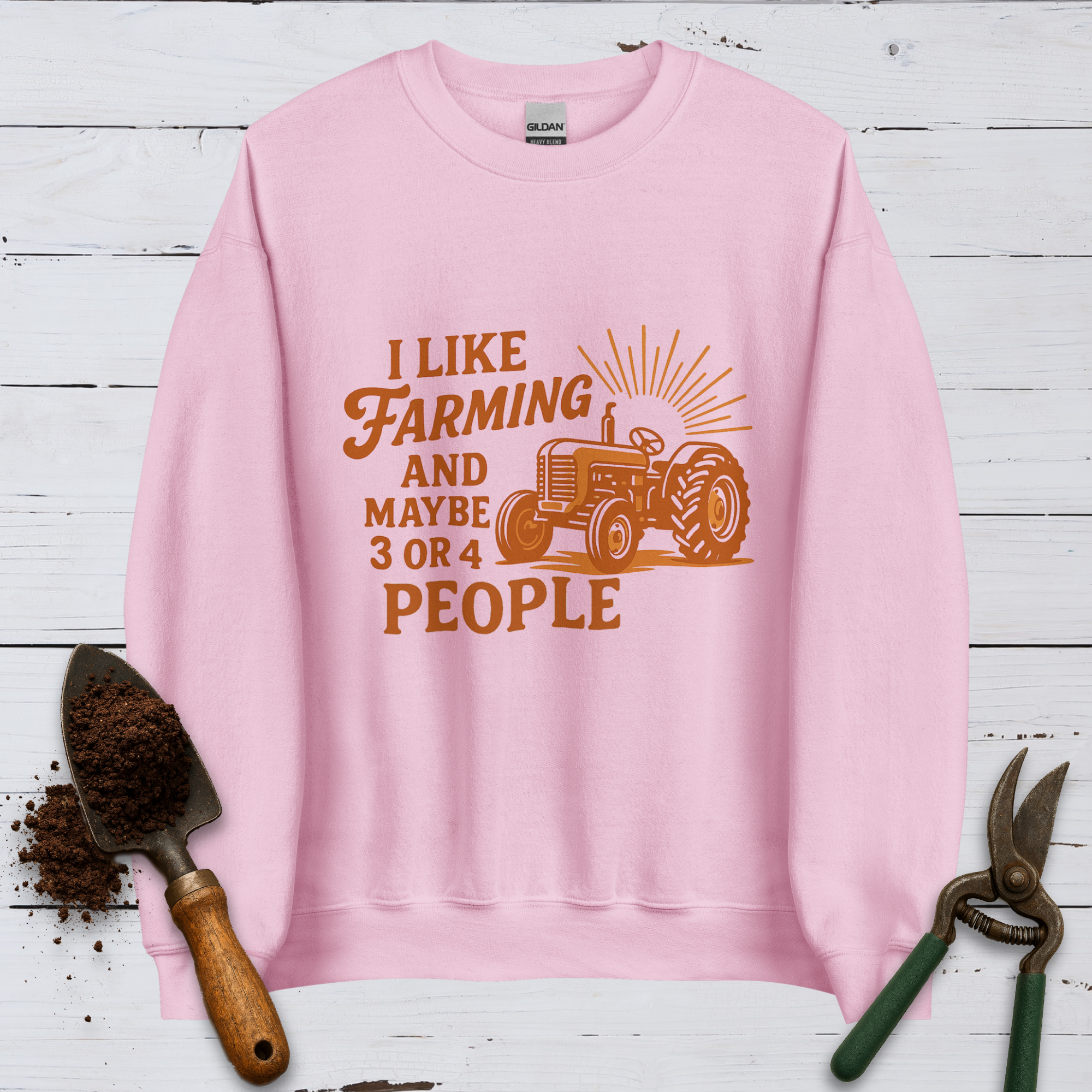 Likes Farming & Maybe People Sweatshirt
