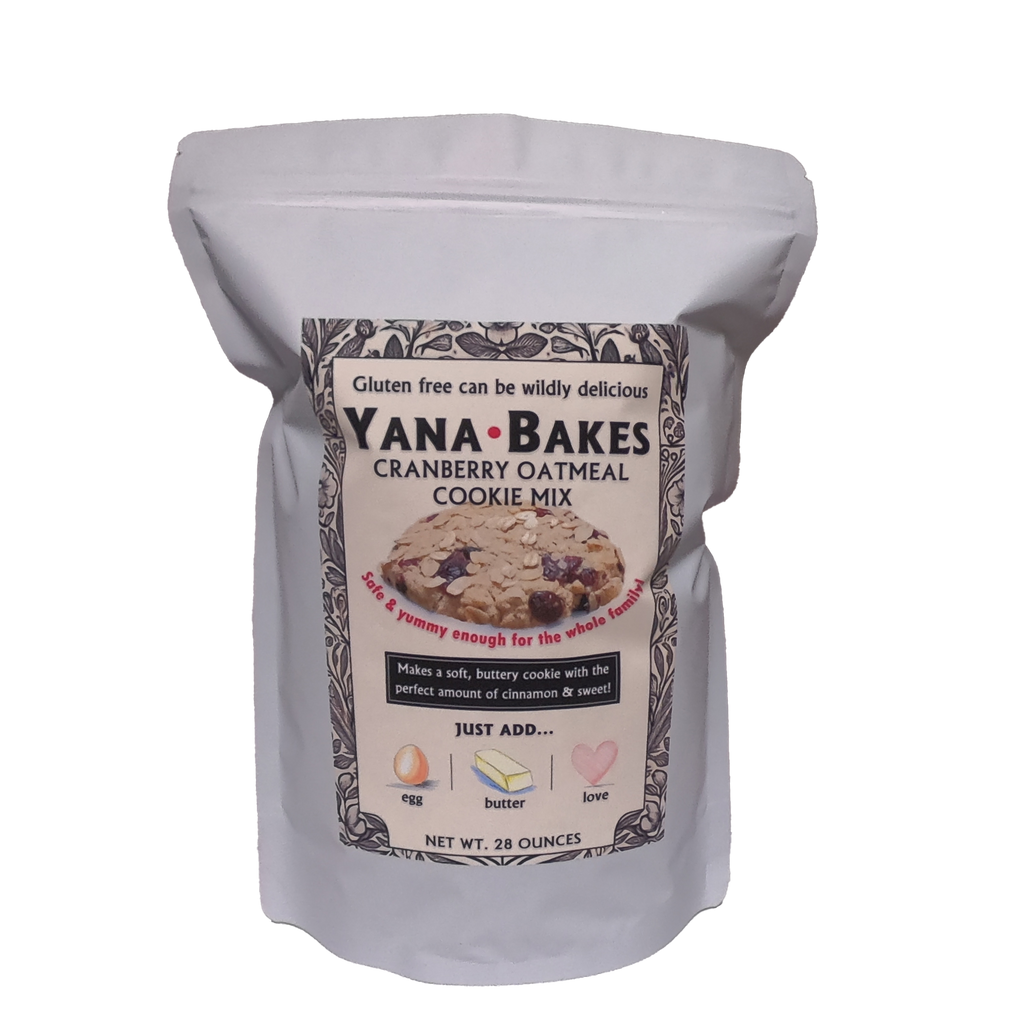 Oatmeal Cranberry Cookie Mix (Gluten-Free)