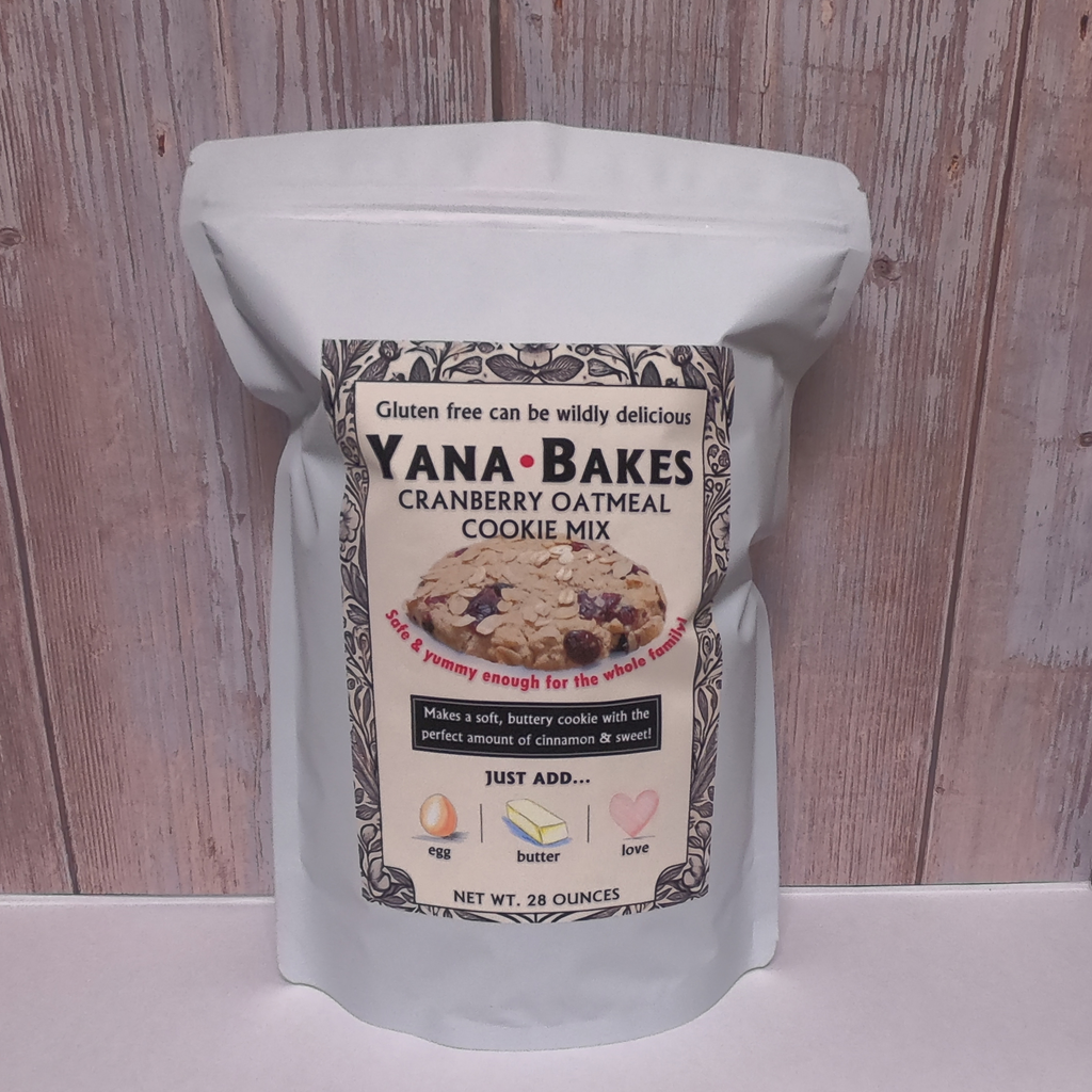 Oatmeal Cranberry Cookie Mix (Gluten-Free)