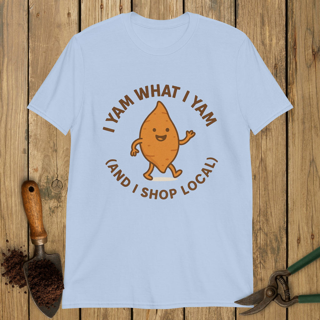 I YAM What I YAM (I Shop Local) Softstyle Tee