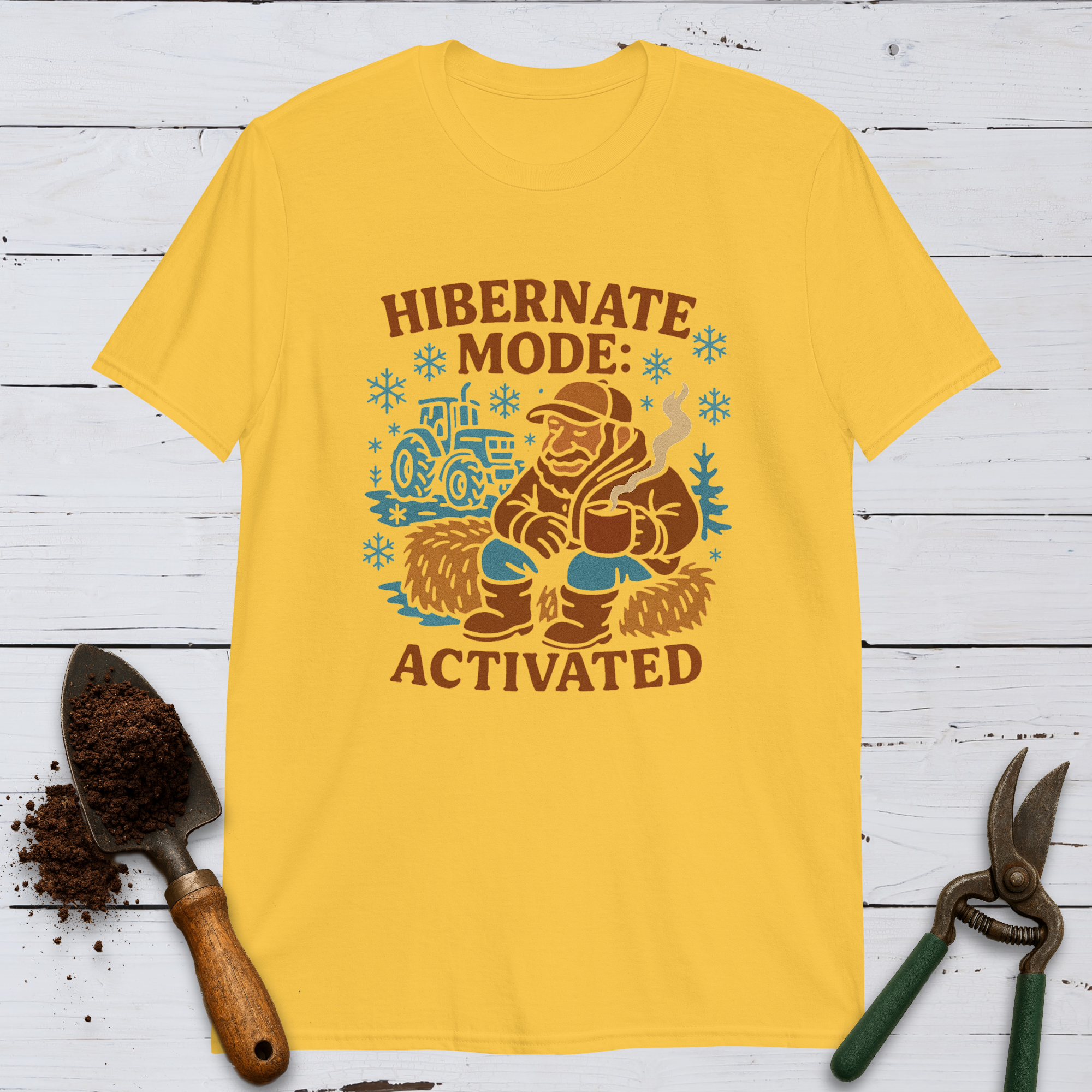 Farmer Hibernate Mode Softstyle Tee