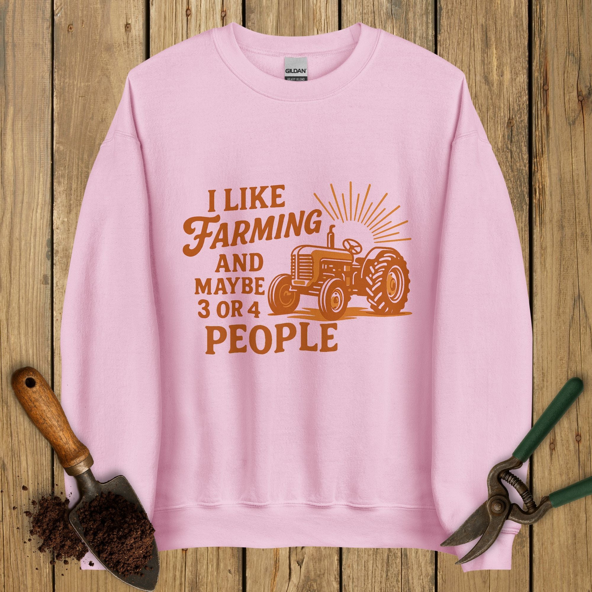 Likes Farming & Maybe People Sweatshirt