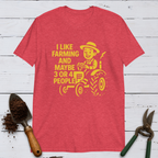 I Like Farming Tractor Guy Softstyle Tee