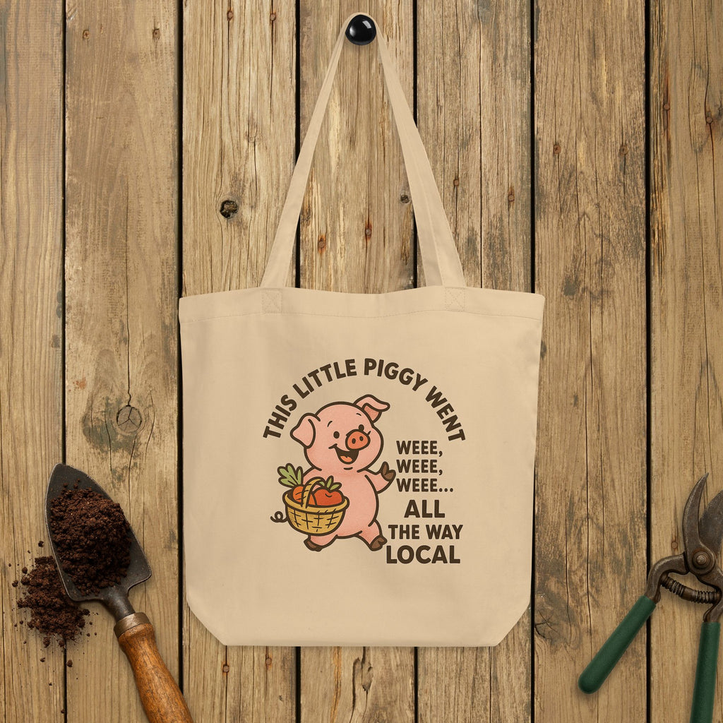 Wee Wee Piggy Eco Tote Bag