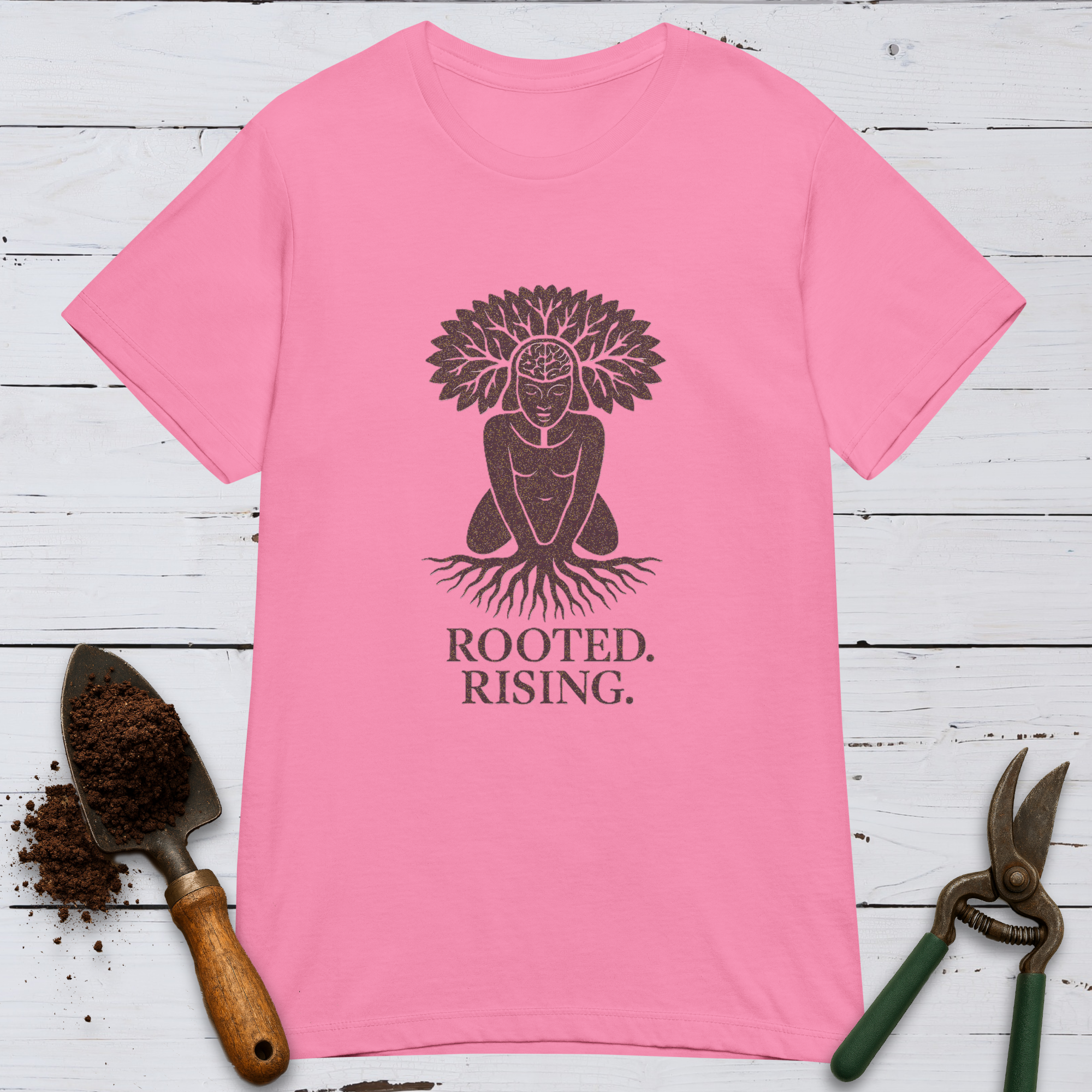 Rooted. Rising. Women's Softstyle Tee