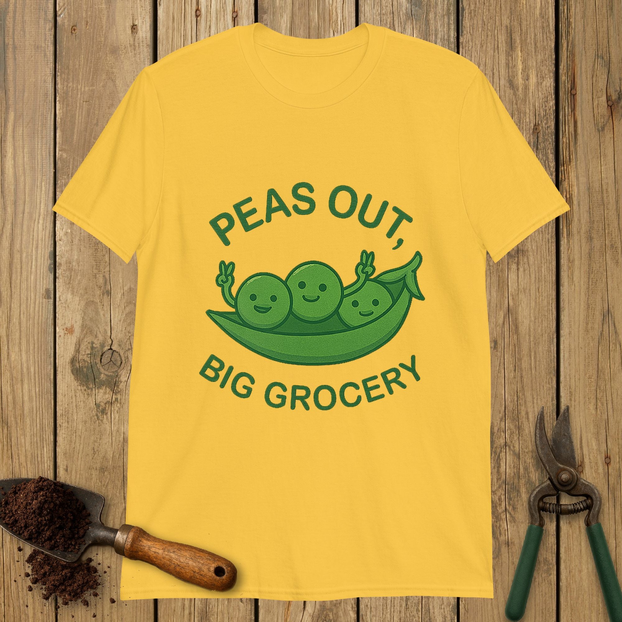 Peas Out Big Grocery Softstyle Tee