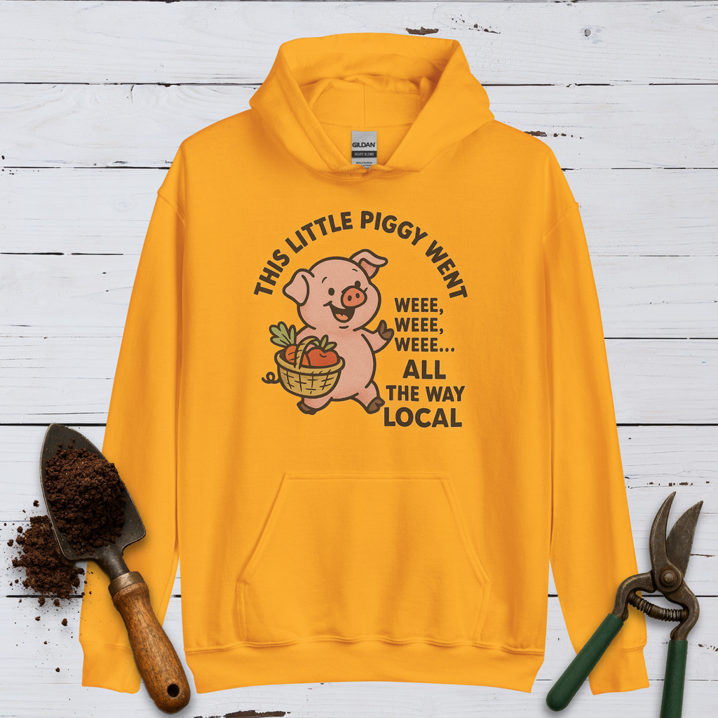 Wee Wee Piggy Unisex Hoodie