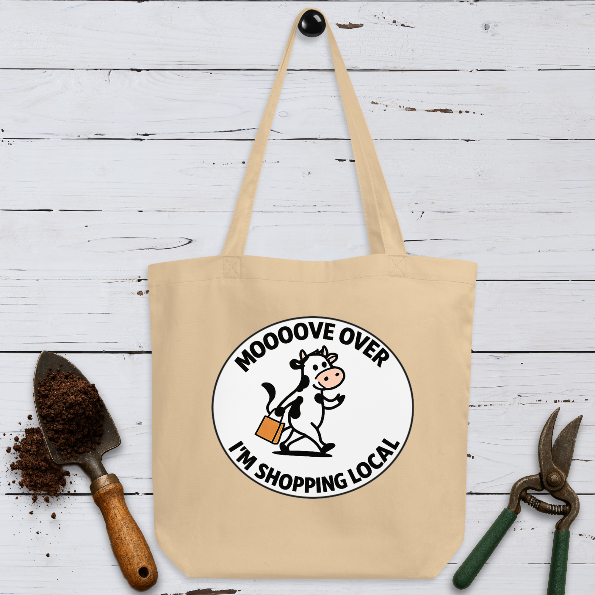 Moooove Over Eco Tote Bag