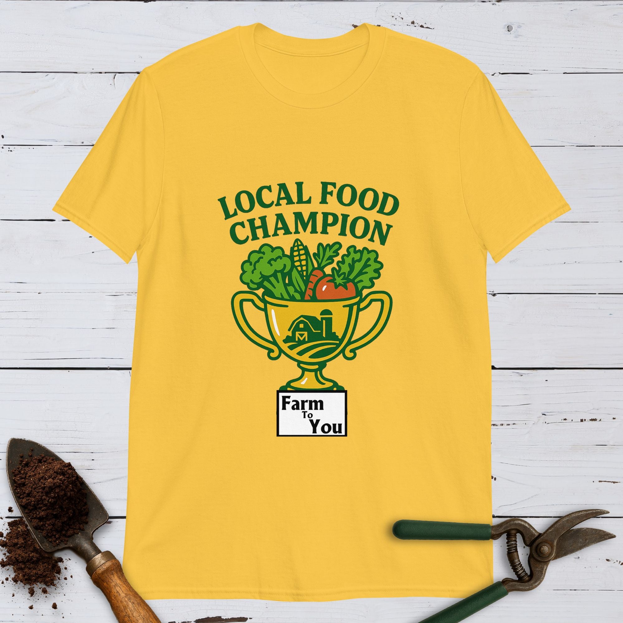 Local Food Champion F2Y TROPHY Softstyle Tee