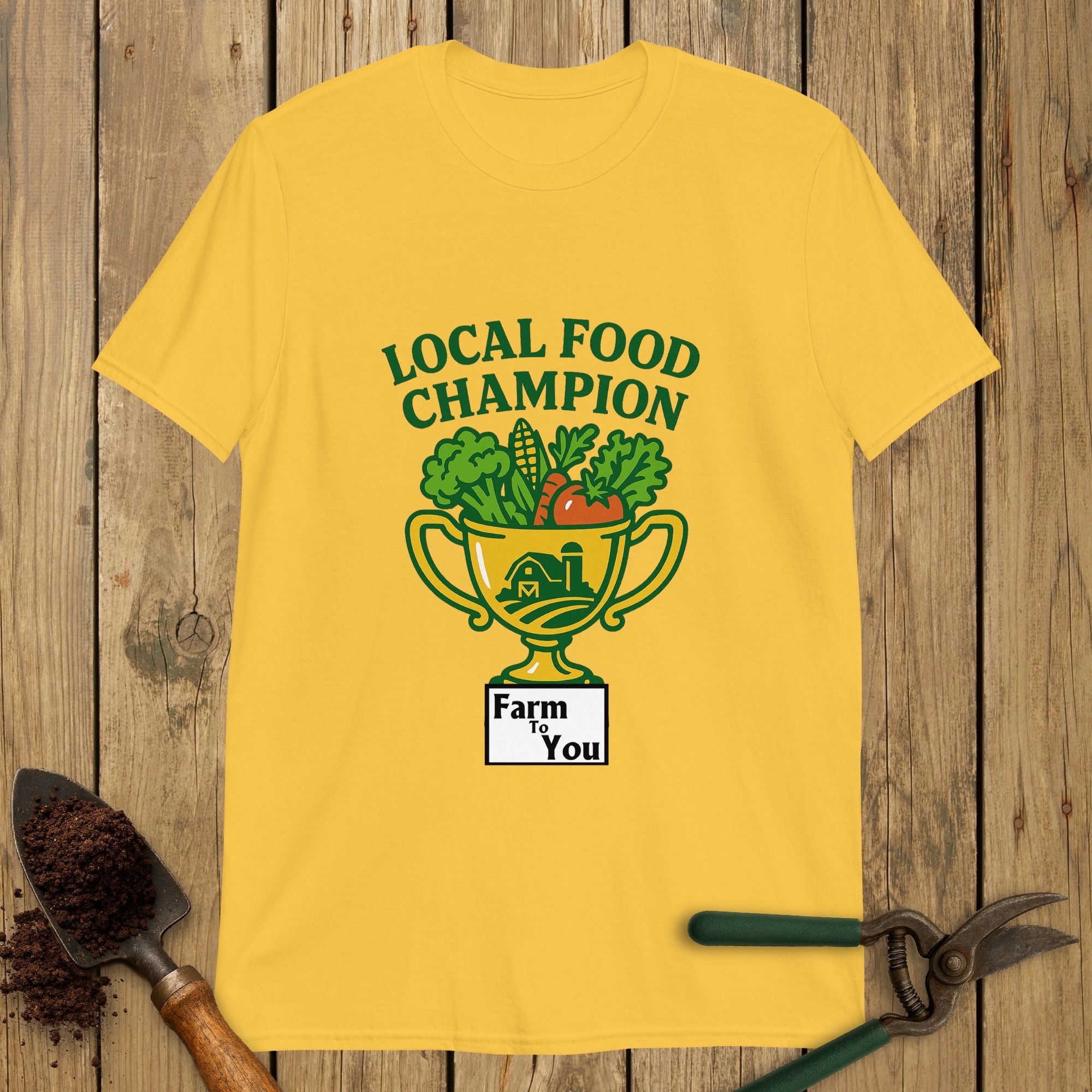 Local Food Champion F2Y TROPHY Softstyle Tee