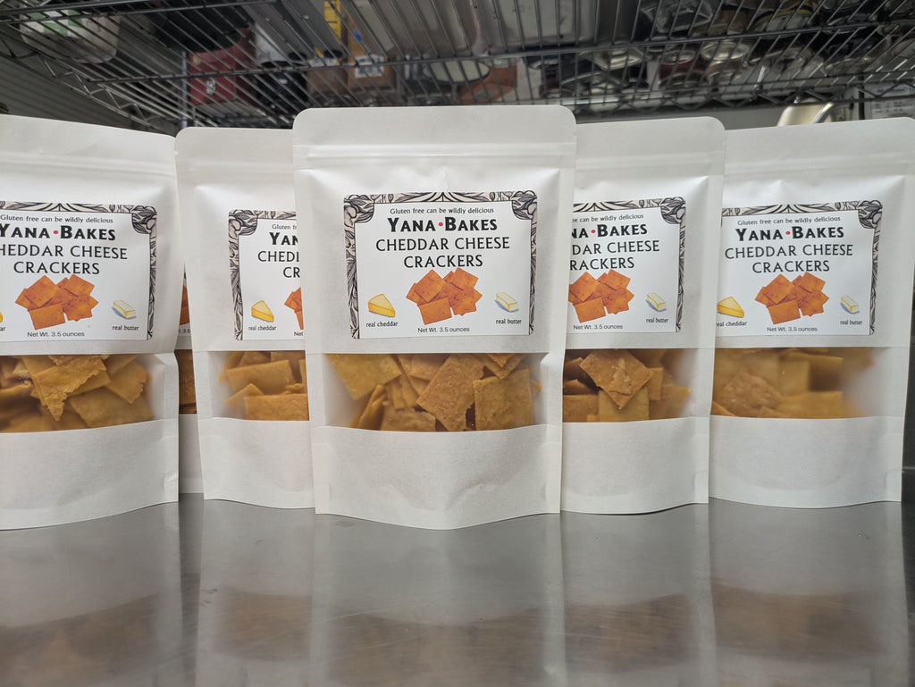 Cheese Crackers (Gluten-Free, Small-Batch)