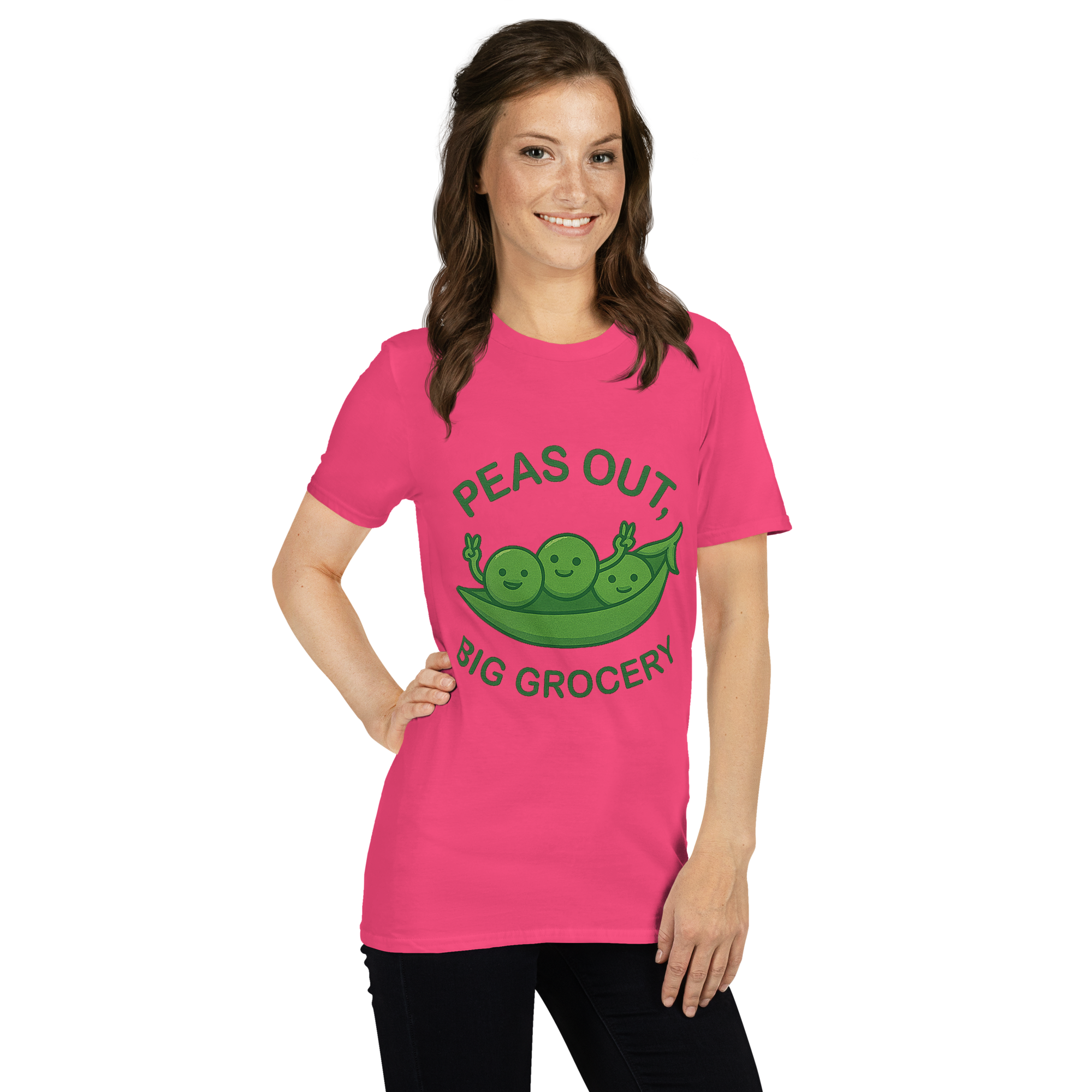 Peas Out Big Grocery Softstyle Tee